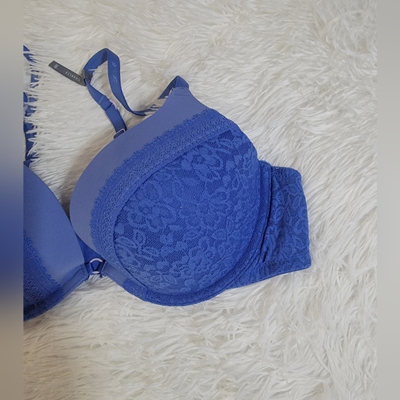 Aerie Blue Lace Bra 36B - Picture 3 of 15
